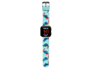 Ručni sat Disney - Stitch - Stitch With Pizza LED Watch 
