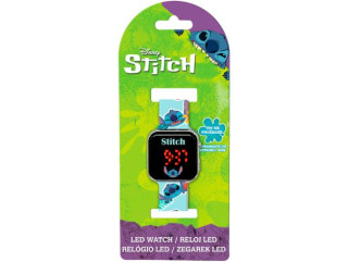Ručni sat Disney - Stitch - Stitch With Pizza LED Watch 