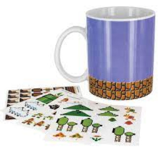 Šolja Paladone Super Mario Bros - Build a Level Mug 