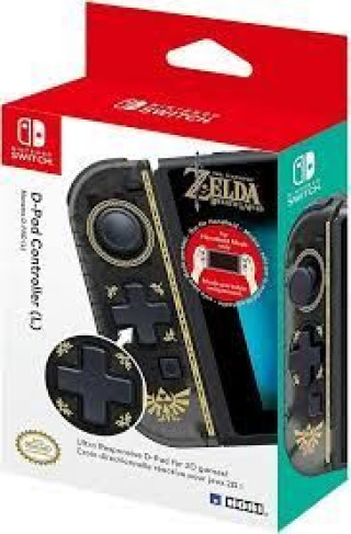 Gamepad Hori D-pad Controller (l) - The Legend Of Zelda - Breath Of The Wild 