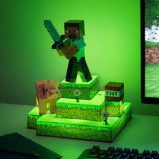 Lampa Paladone Minecraft - Steve Diorama Light 