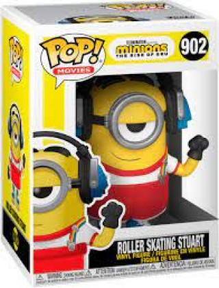 Bobble Figure Minions: The Rise Of Gru Pop! - Roller Skating Stuart 