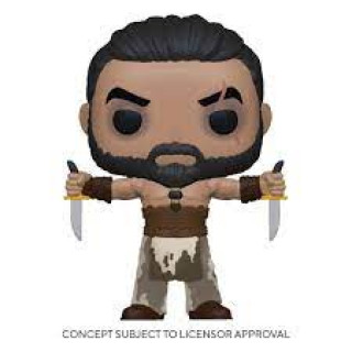 Bobble Figure Game Of Thrones Pop! - Khal Drogo With Daggers 