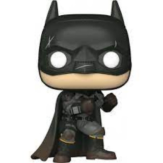 Bobble Figure Movie The Batman Pop! - Batman - Battle Damaged 