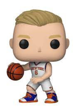 Bobble Figure Nba Pop! - Kristaps Porzingis - White 