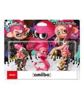 Amiibo Splatoon 3 - 3 In 1 - Octoline Boy / Octopus / Girl 