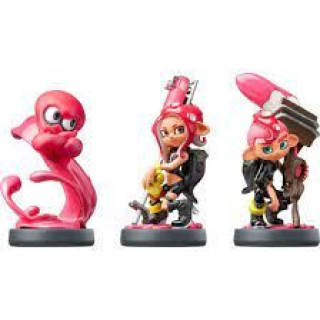 Amiibo Splatoon 3 - 3 In 1 - Octoline Boy / Octopus / Girl 