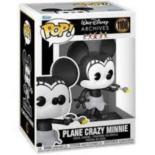 Bobble Figure Walt Disney Archives Pop! - Plane Crazy Minnie 