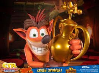 Statue Crash Team Racing Nitro-Fueled - Crash (Winner) 