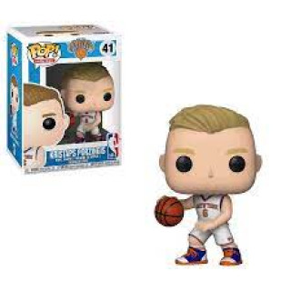 Bobble Figure Nba Pop! - Kristaps Porzingis - White 