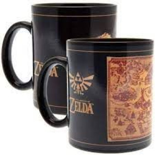 Šolja The Legend Of Zelda - Map Silhouette - Heat Change Mug 