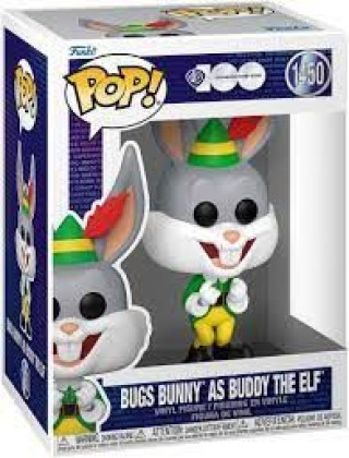 Bobble Figure Warner Bros 100th Anniversary POP! - Bugs Bunny as Buddy The Elf 