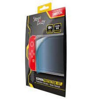 Nintendo Switch Steelplay Screen Protection Kit - 9h Tempered Glass 
