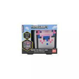 Šolja Paladone Minecraft - Axolotl Shaped Mug 