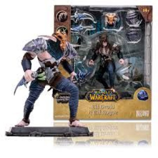 Action Figure World of Warcraft - Elf Druid & Elf Rogue (Rare) 