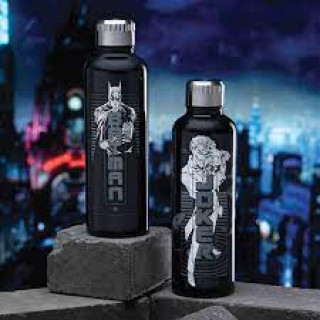 Boca Paladone Batman & Joker - Metal Water Bottle 