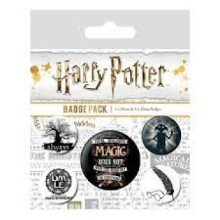 Bedževi Harry Potter - Badge Pack 