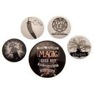 Bedževi Harry Potter - Badge Pack 