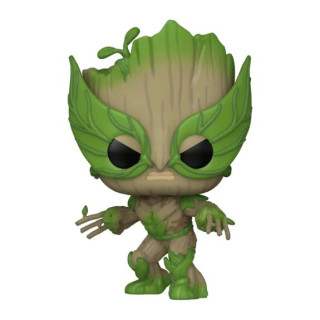 Bobble Figure Marvel - I Am Groot POP! - Groot As Wolverine 