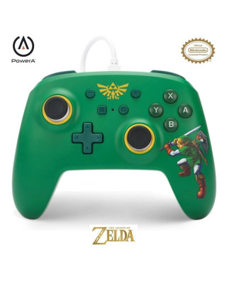 Gamepad PowerA - Nintendo Switch Controller - The Legend Of Zelda - Hyrule Defen 