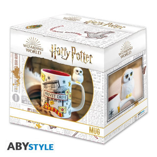 Šolja AbyStyle - Harry Potter - Hedwig & Privet Drive 3D 