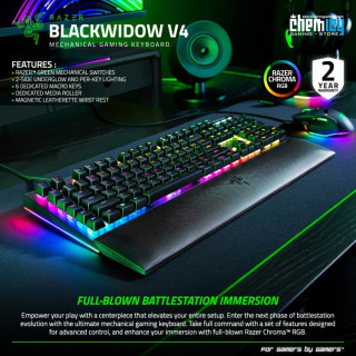 Tastatura Razer BlackWidow V4 75% US - Black 