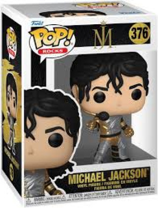 Bobble Figure Rocks POP! - Michael Jackson (Armor) 