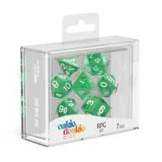 Kockice Oakie Doakie Dice Rpg Set Translucent - Green (7) 