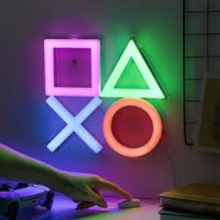Lampa Paladone Playstation - Wall LED Neon Light 