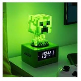 Sat Paladone Minecraft - Creeper - Alarm Clock 