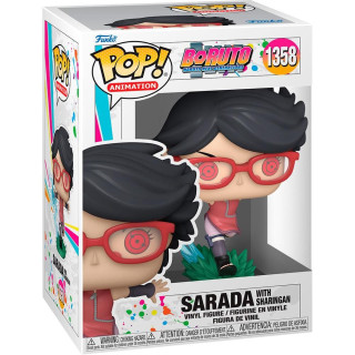 Bobble Figure Anime - Boruto - Naruto Next Generation Pop! - Sarada With Sharing 