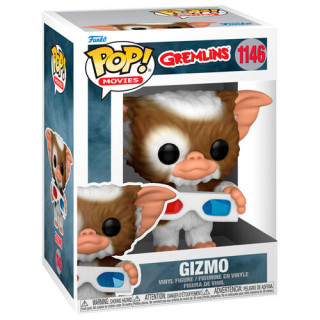 Bobble Figure Gremlins Pop! - Gizmo With 3d Glasses 