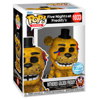 Bobble Figure Games - Five Nights at Freddy's POP! - Withered Golden Freddy - Sp 