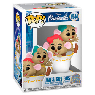 Bobble Figure Disney - Cinderella 75th Anniversary POP! - Figure Jaq & Gus Gus I 
