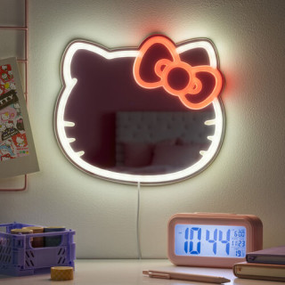 Lampa Paladone - Hello Kitty Wall Mountable LED Neon Mirror 