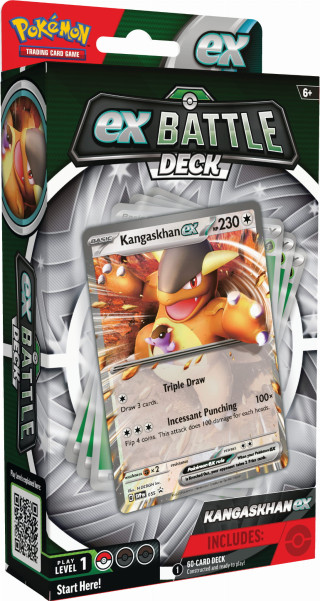 Board Game - Pokemon - Tcg Ex Battle Deck - Kangaskhan & Greninja 