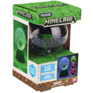 Lampa Snow Globe Paladone - Minecraft LED Glitter Ball 