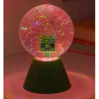 Lampa Snow Globe Paladone - Minecraft LED Glitter Ball 