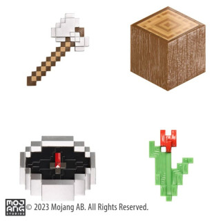 Action Figure Minecraft Inventory Chest - Forest 