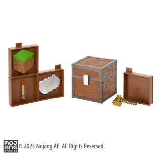 Action Figure Minecraft Inventory Chest - Plains 