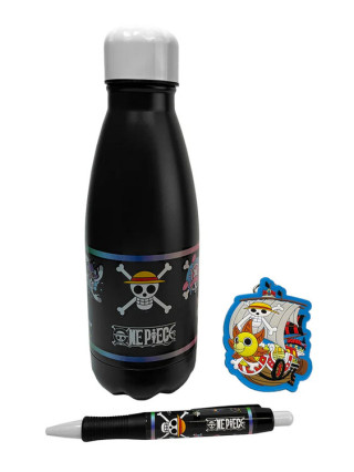 Gift Set - One Piece - Termos & Magnet & Olovka 