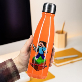 Boca Paladone Minecraft - Metal Water Bottle V2 