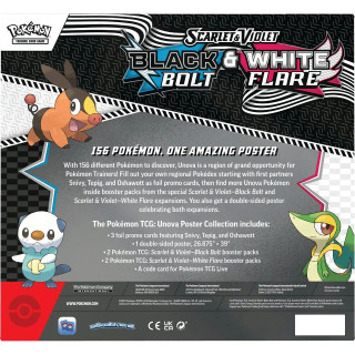 Društvena igra - Pokemon - TCG Scarlet & Violet - Black Bolt & White Flare Poste 