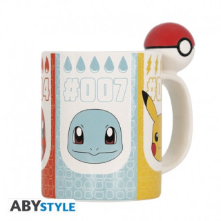 Šolja AbyStyle - Pokemon - Pokeball 3D 