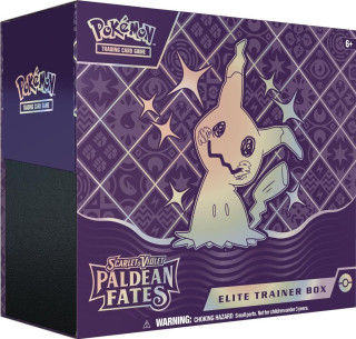 Board Game - Pokemon - Scarlet & Violet - Paldean Fates - Elite Trainer Box 