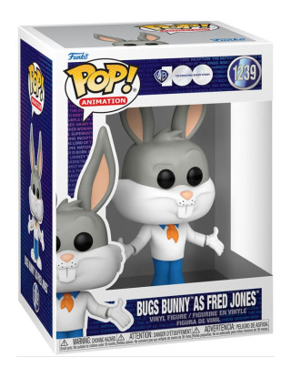Bobble Figure Warner 100th Pop! Bugs Bunny As Fred Jones 1239 