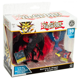 Action figure Yu-Gi-Oh 2-Pack - Red-Eyes Black Dragon & Harpie Lady 