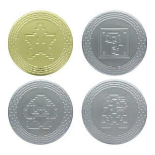 Podmetač Za čaše Paladone - Super Mario Metal Coasters 