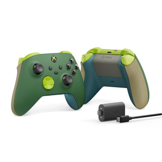 Gamepad Microsoft XBOX Wireless Controller - Remix + Battery Pack 
