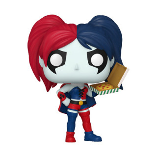 Bobble Figure Heroes - DC Harley Quinn POP! - Harley Quinn With Pizza 